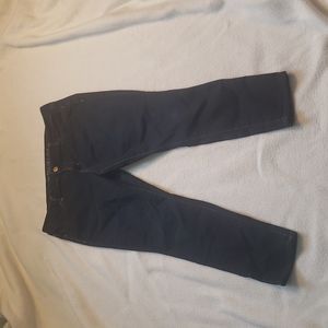 American Eagle Dark Wash Super Stretch Jeggings (Short)